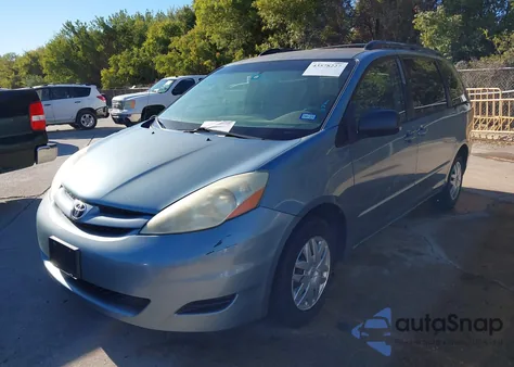 2006 Toyota Sienna Ce/Le z USA, uszkodzony, nr VIN 5TDZA23C66S404786